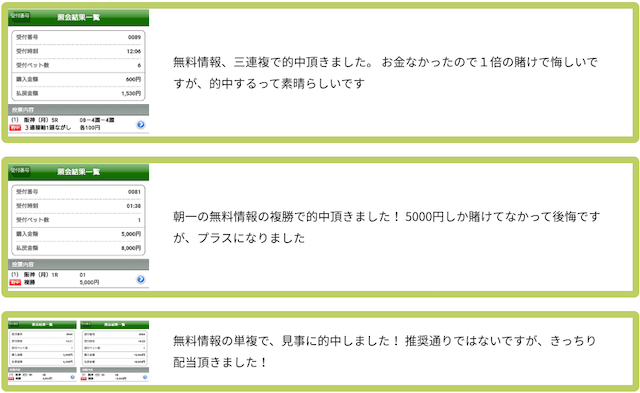 アクセスを利用しているユーザーのメッセージ画像