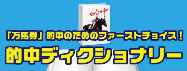 LAP競馬の有料情報的中ディクショナリー