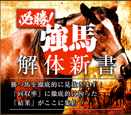 必勝！強馬解体新書