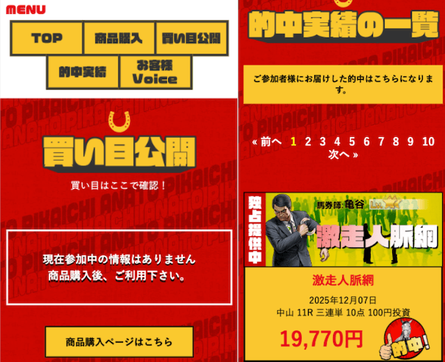 穴党ピカイチ エラー