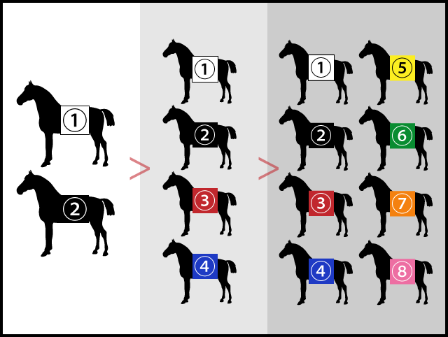 三 連 複 フォーメーション 例