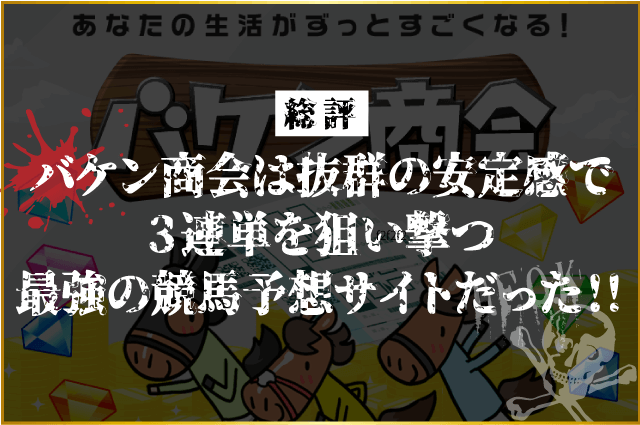 バケン商会の総評