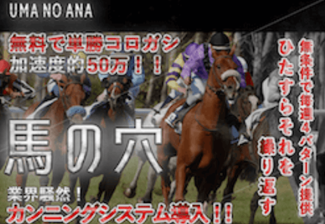 馬の穴　トップ画像