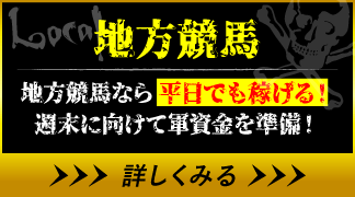 地方競馬なら平日でも稼げる！週末に向けて軍資金を準備！