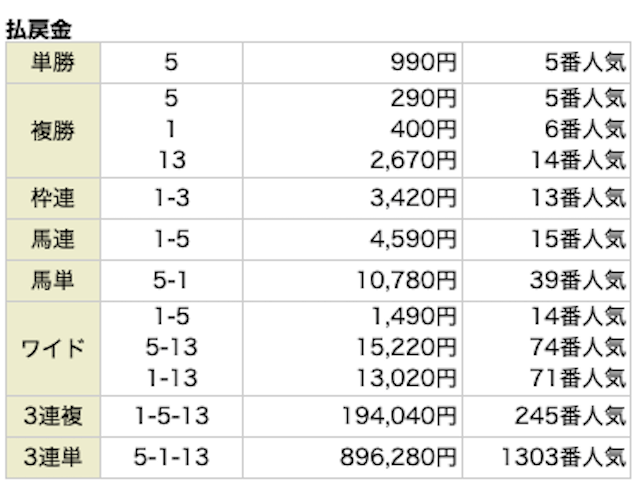 20210502宝馬レース結果