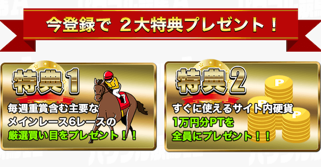 パワフル競馬A　登録特典