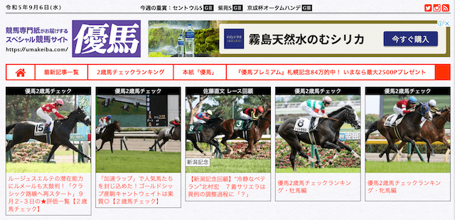 競馬新聞 おすすめ 優馬