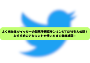 よく当たるツイッターの競馬予想家　サムネイル