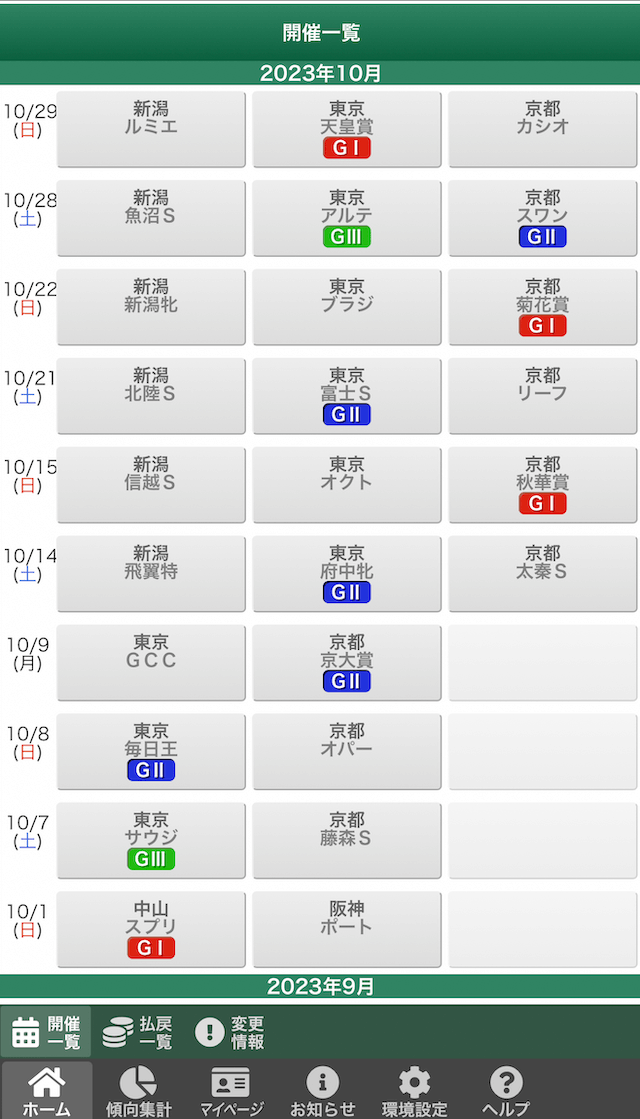 スマート出馬表　画像2