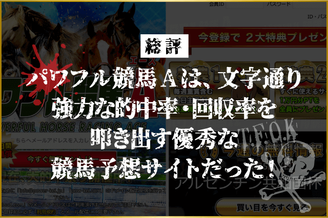 パワフル競馬A総評画像