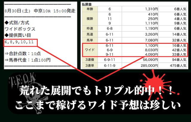 サラコレの的中実績