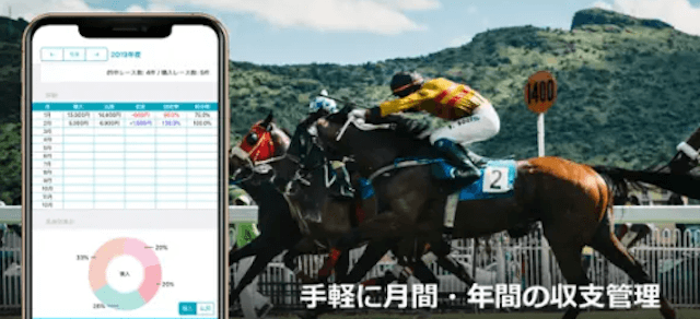 競馬収支アプリ画像4