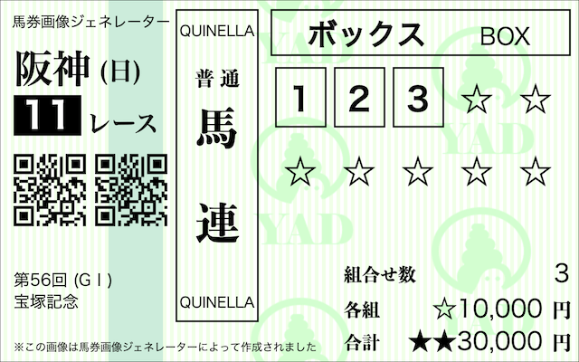 競馬 馬連とは ボックス買い イメージ画像