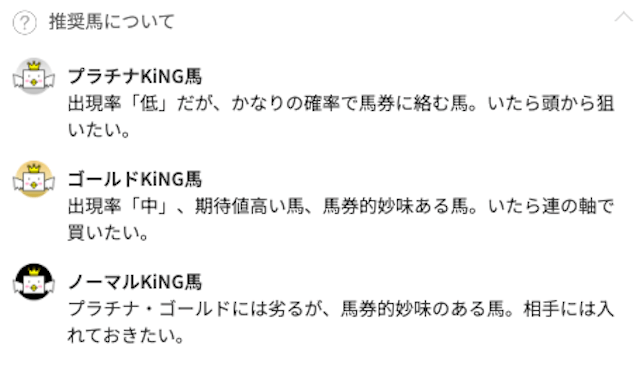 AI-KING　推奨馬
