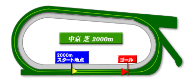中京芝2,000m