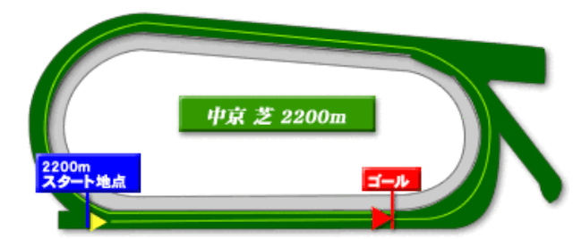 中京芝2,200m