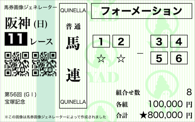 馬連フォーメーション