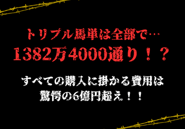 トリプル馬単全通りの紹介