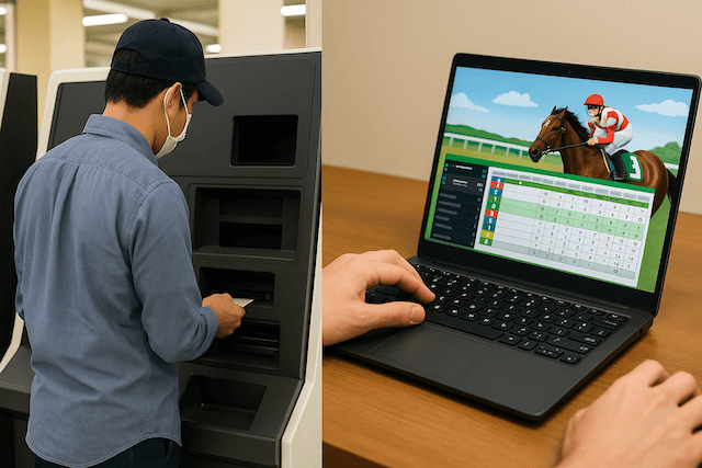 【STEP2】競馬の馬券の買い方と払い戻し方法