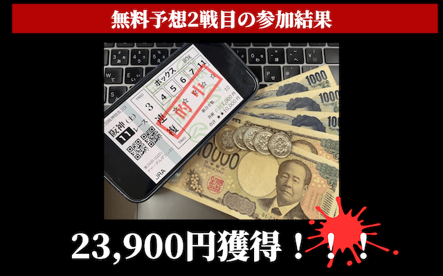 えーあいneo無料予想2戦目参加結果