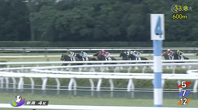 2022年8月14日新潟4Rレース映像2