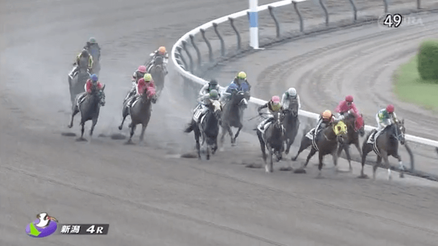 2022年8月14日新潟4Rレース映像3