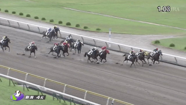 2022年8月14日新潟4Rレース映像4