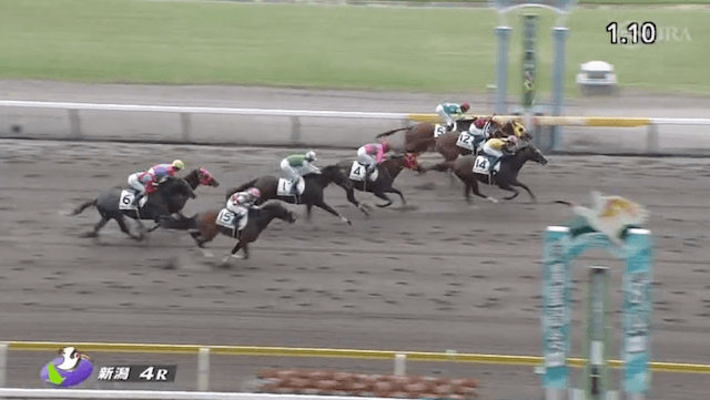 2022年8月14日新潟4Rレース映像5