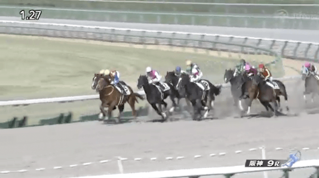 2023年03月05日_阪神9R_レース映像3
