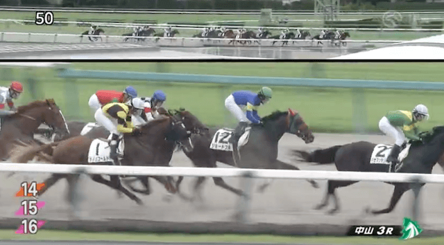 20230930.中山3Rレース映像2