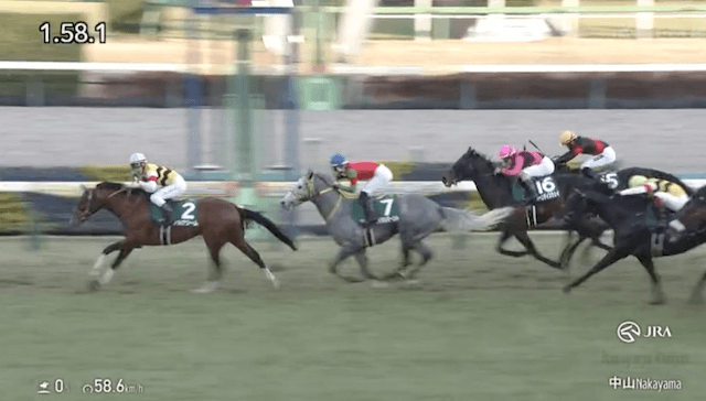 20250105.中山11Rレース映像5