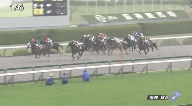 阪神8Rラストスパート