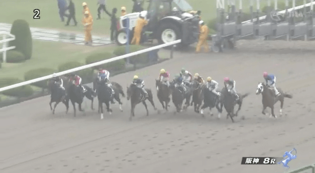 阪神8Rスタート
