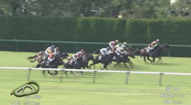 2025年6月21日阪神競馬11Rレース映像①