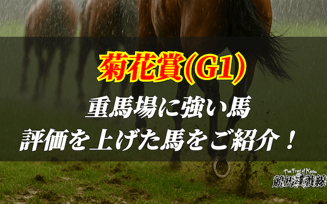 菊花賞重馬場_アイキャッチ