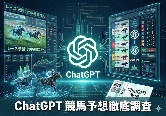 ChatGPT競馬予想コラム サムネイル