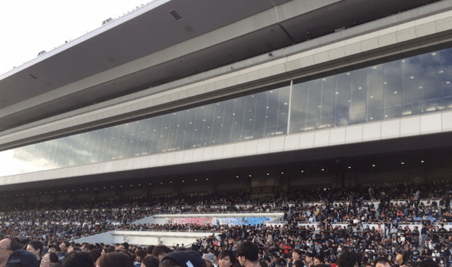 エリザベス女王杯 スタンド