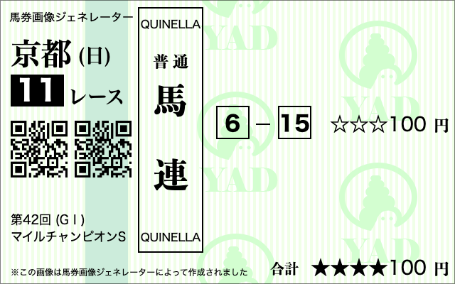 高額配当ランキング_馬連