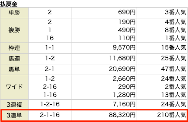 2025年11月29日_東京6R_結果