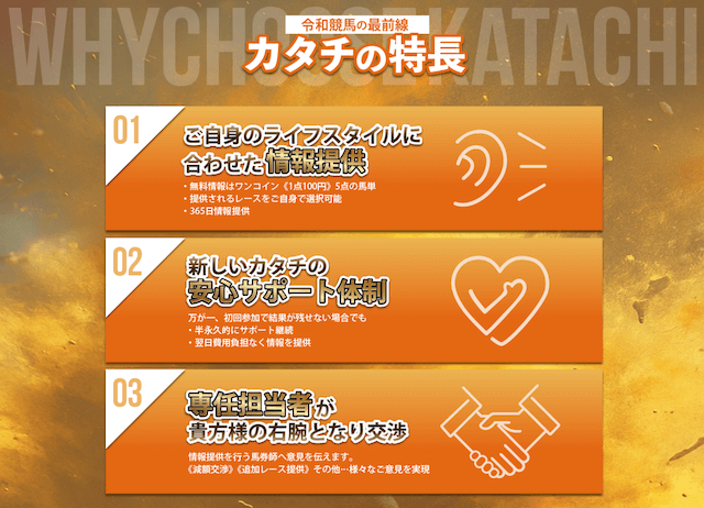 新しい競馬のカタチ特徴