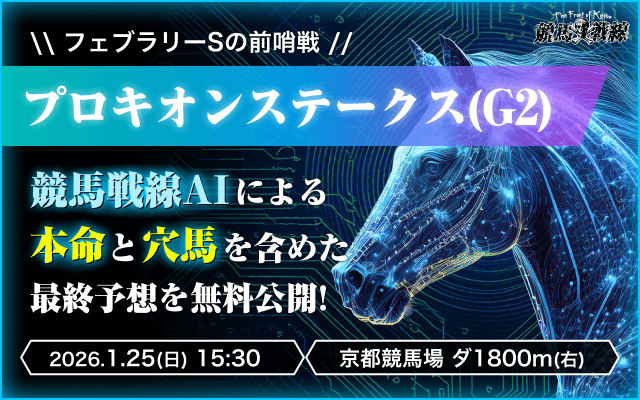 プロキオンステークスのAI予想　アイキャッチ