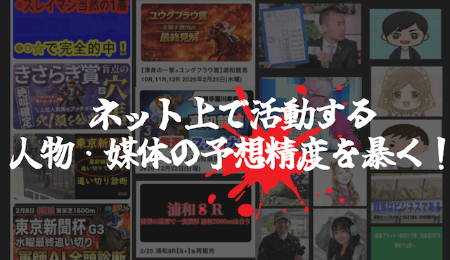 ネット上で活動する人物・媒体を暴く