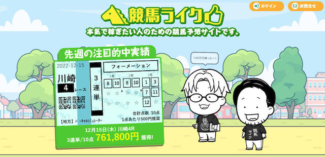 競馬ライク　トップ