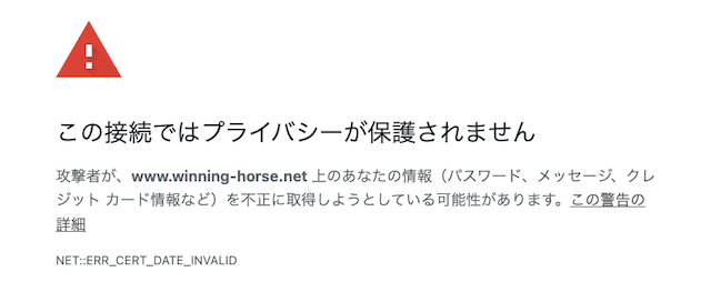 最上式勝馬投票券　エラー