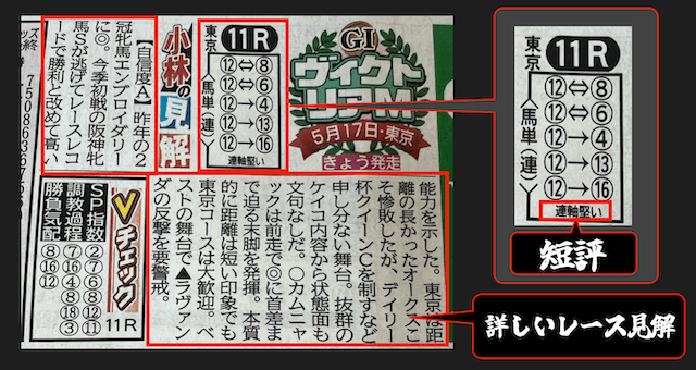 デイリーの本紙予想