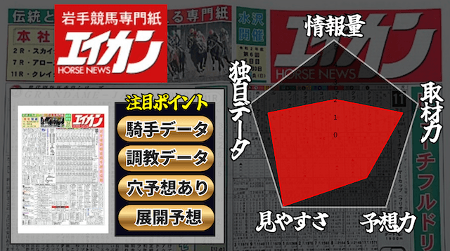 エイカンのレダーチャート