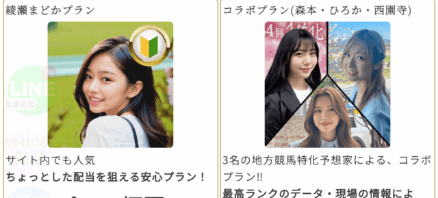 ハーレム競馬　プラン