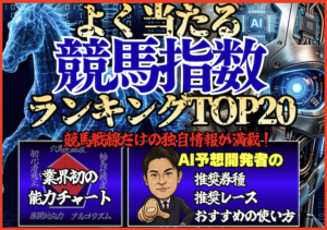 競馬指数ランキングのサムネイル