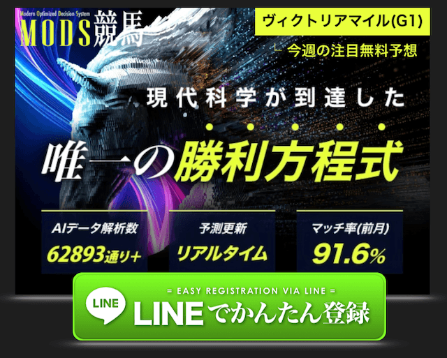 MODS競馬のLINE