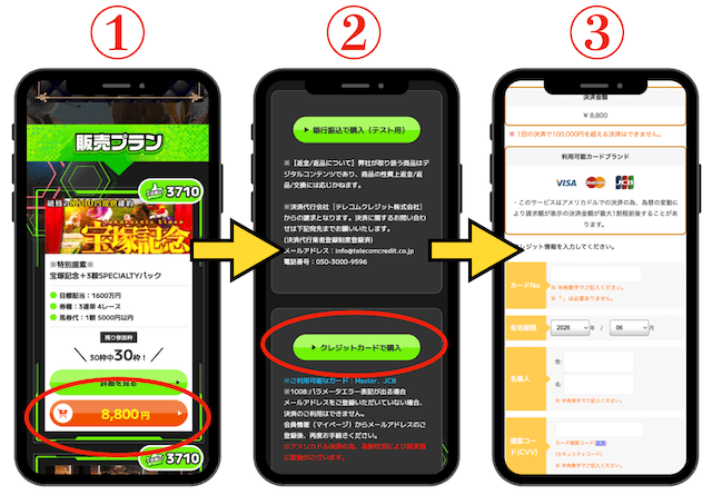 ONEの有料予想の購入方法